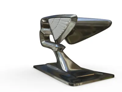 bentley logo 3D model V1