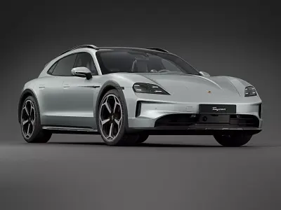 2025 Porsche Taycan Cross Turismo 3D model