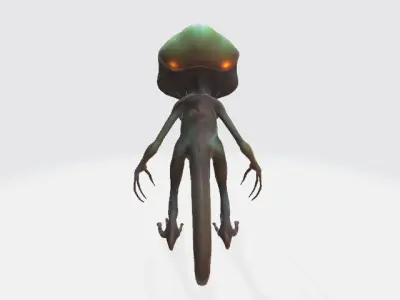 Alien 3D model 24