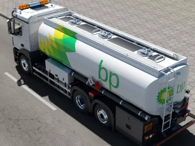 Mercedes Antos Tanker 3D model