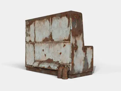 Industrial Controll Panel 3D model