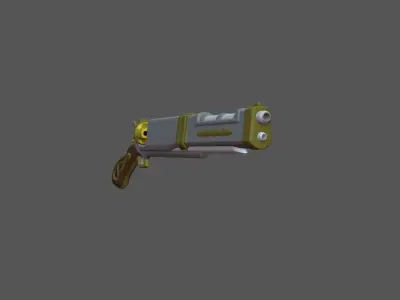 Fantasy Rifle 3D model