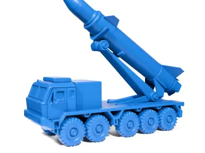 Rocket launcher 3D print model