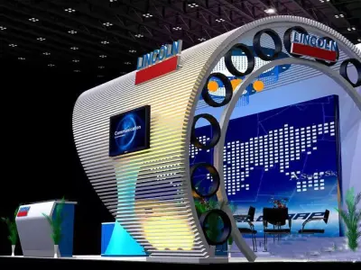 Exhibition - Area -3X7-3DMAX8-25 3D model