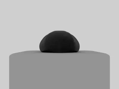 Newsboy Hat model 3D model