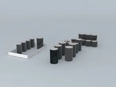 Lubrizol Tanks North East Free 3D model