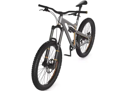 Mountain Bicycle 3D model