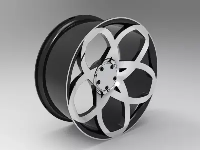 Car Rim 3D model from CGTrader