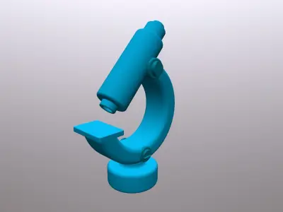 9 Hospital Icons 3D model