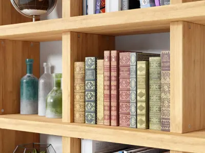  Ten Antique Book Models 