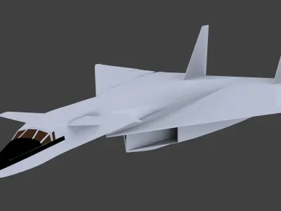 XB-70 3D print model