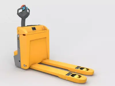 Electric Pallet Truck 3D model