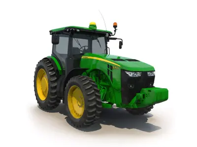 Tractor John Deere 8335R 3D model