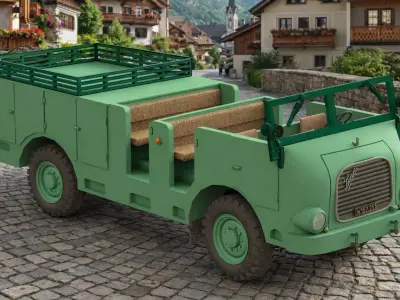 Saurer 6-GAVR-Z 3D print model