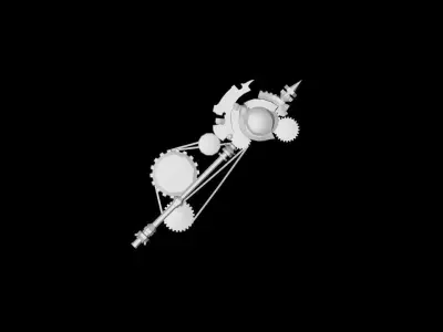 Steampunk Hammer 3D model