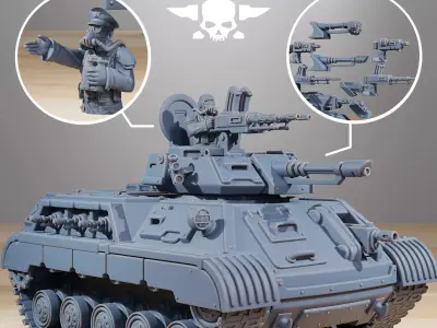 GrimGuard Support Tank  3D print model