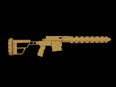 Sig Rifle Collection Free 3D model