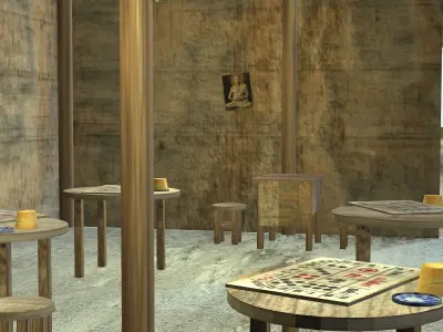 Thai casino 3D model