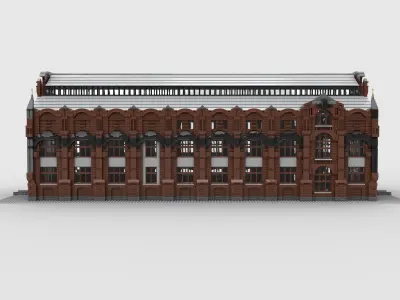 Old depo 3D model