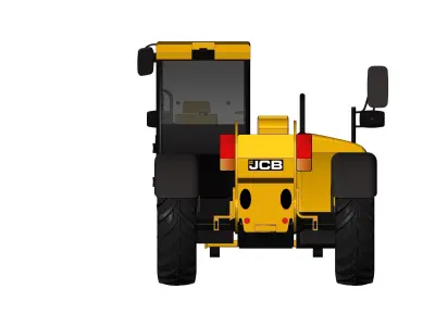 Telehandler JCB 531-70 3D model