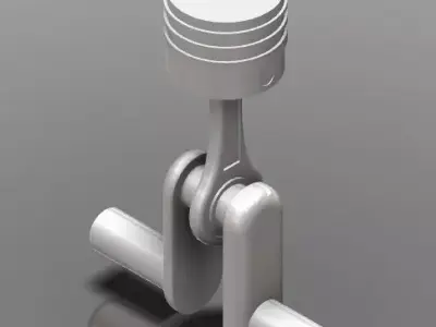 Piston Assembly Free 3D model