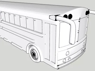 School Bus 3D print model purchase