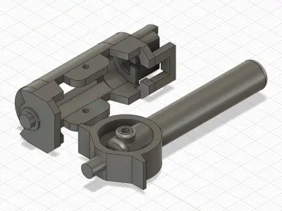 palanca M4 3D print model