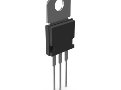 Power Resistor 3D model