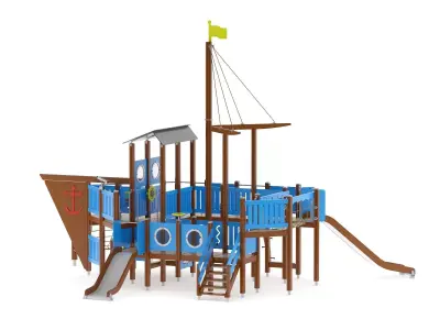 Lappset Fishing Ship 3D model