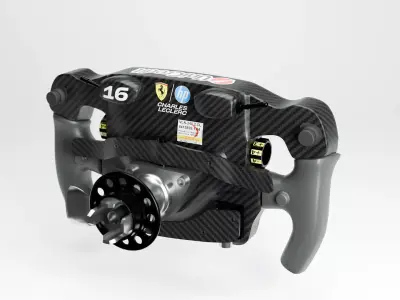 2026 Ferrari F1 Steering Wheel Low-poly 3D model