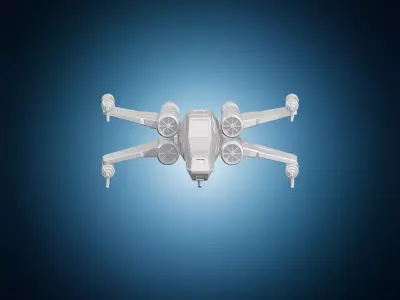 X-Wing Starfighter 3D Print Model 3D print model
