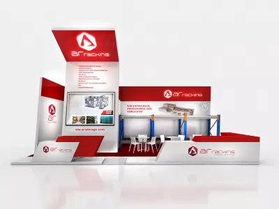 Exhibiton Stand 3D model