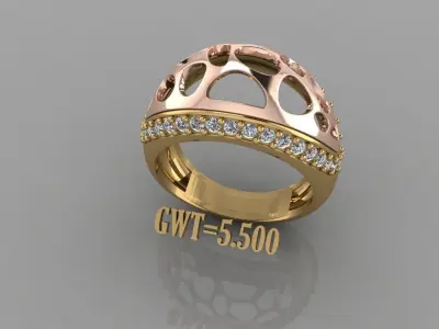 FASION  RING 3D model