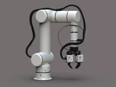 Cobot T96 Low-poly 3D model