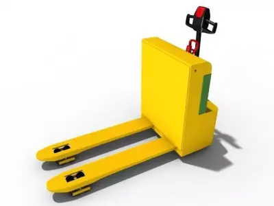 Electric pallet truck 3D model