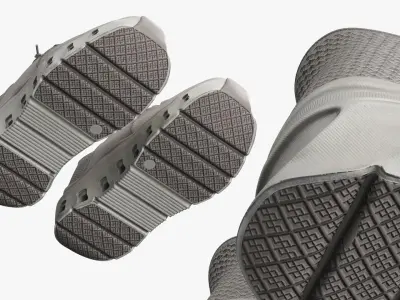  Slip Ins Work Shoes Pair Gray 