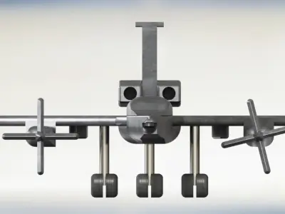 Jet Fighter Prototype  3D model