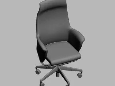 office chair 04 3D model