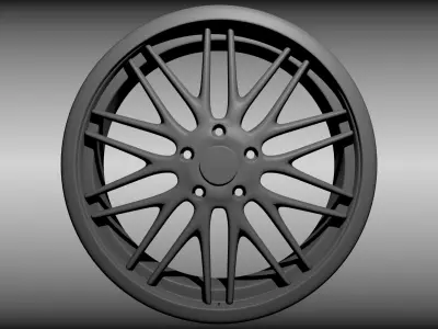 Generic rim 3D model from CGTrader