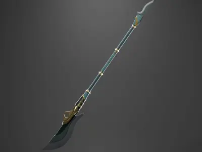 Chinese Glaive 3D model
