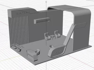 Exhibition - Area  3D model