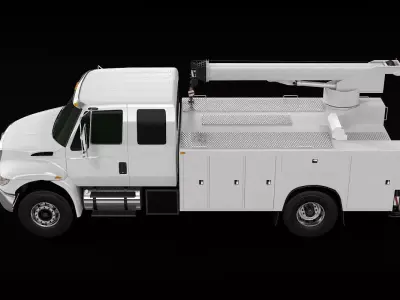 Service Truck 3D model purchase