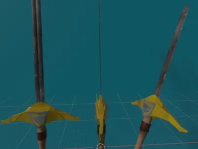 knight Sword Free low-poly 3D model purchase