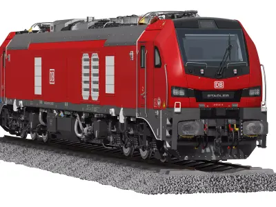 Stadler Euro Dual DB 3D model