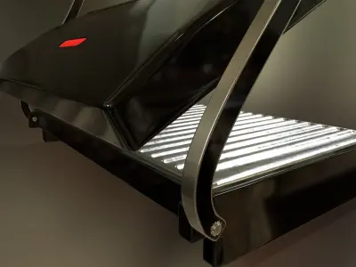 Toast Machine Low Poly PBR Low-poly 3D model