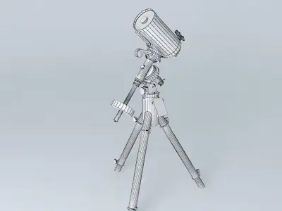 Telescope C11  Free 3D model