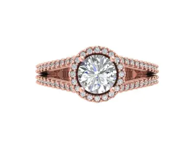 Wedding Ring  3D print model 363