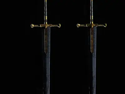 Blades of the lost 3D model