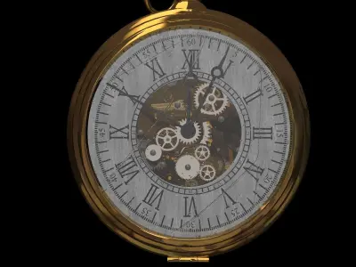 Pocket Watch 3D model