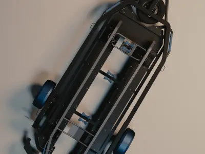 Trailer 3D model purchase